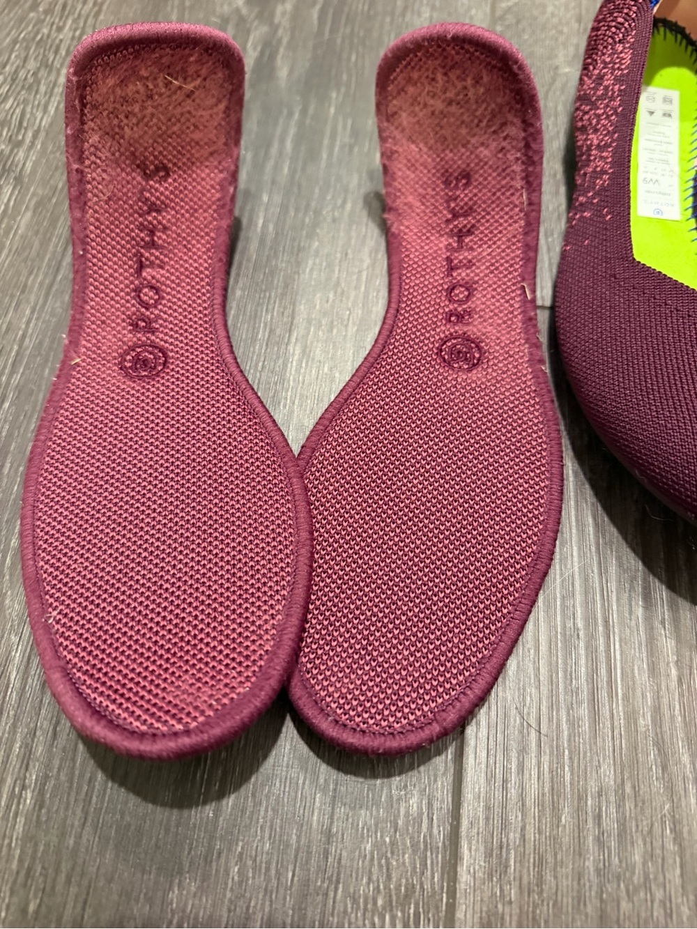 Rothy’s the flat in fig python size 9 - Picture 7 of 7